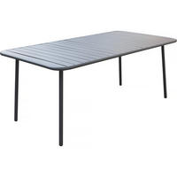 GARTENTISCH bilbao Grau - Grau, Metall (180/90/71cm) - Habitat Garten
