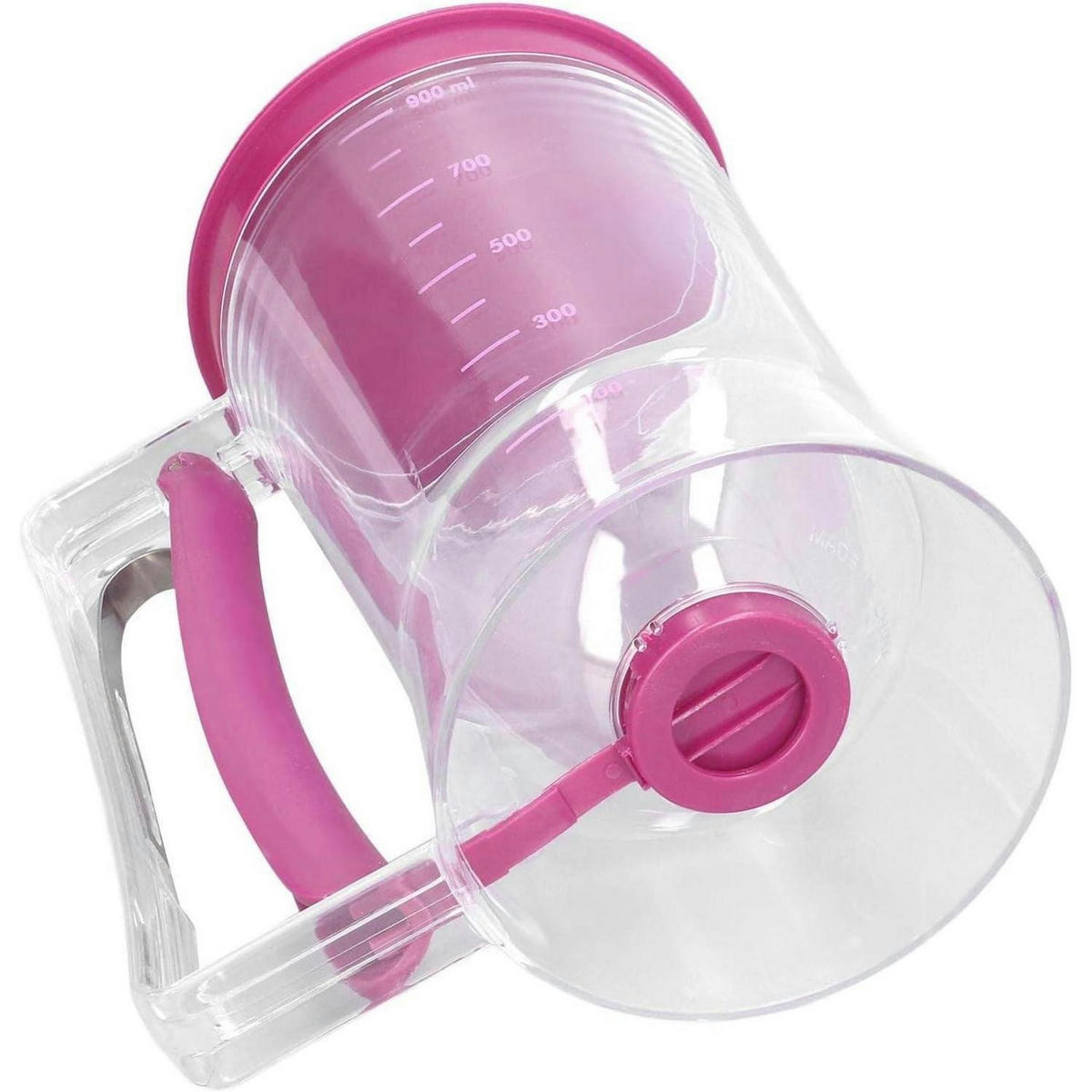 TEIGPORTIONIERER mit Skala 900ml - Pink, Kunststoff (0.9L)