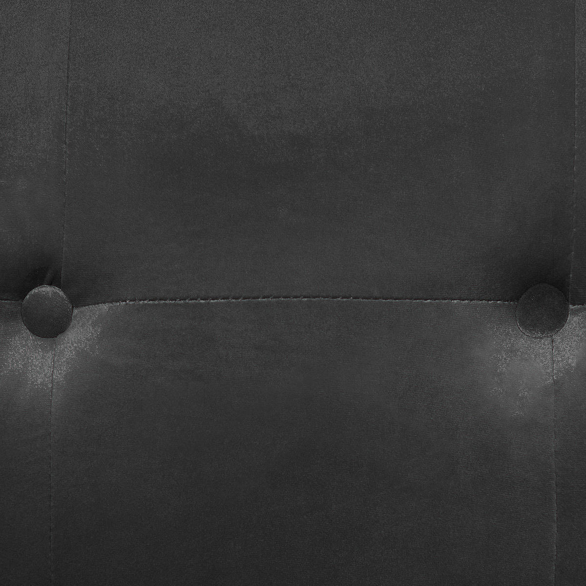 3-SITZER-SOFA Samtstoff Dunkelgrau Avaldsenes - Dunkelgrau, Textil (211/74/82cm) - Beliani