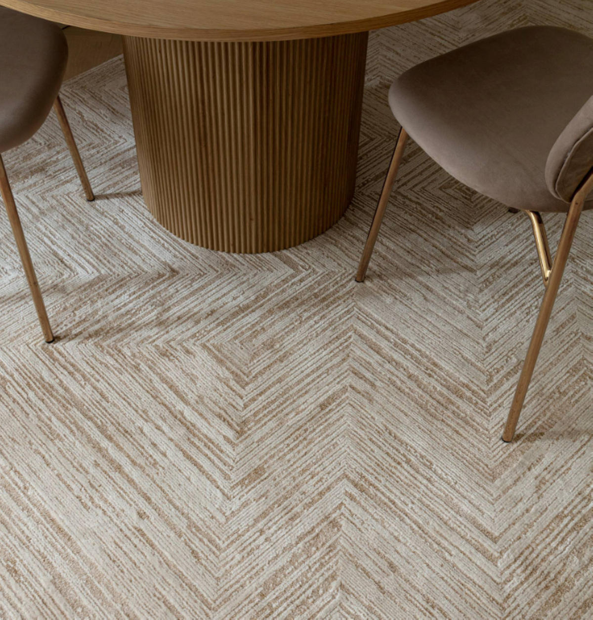 TEPPICH modern Flachgewebe MANDO Beige 200 x 300 cm - Beige, Textil (200/300cm) - Novatrend