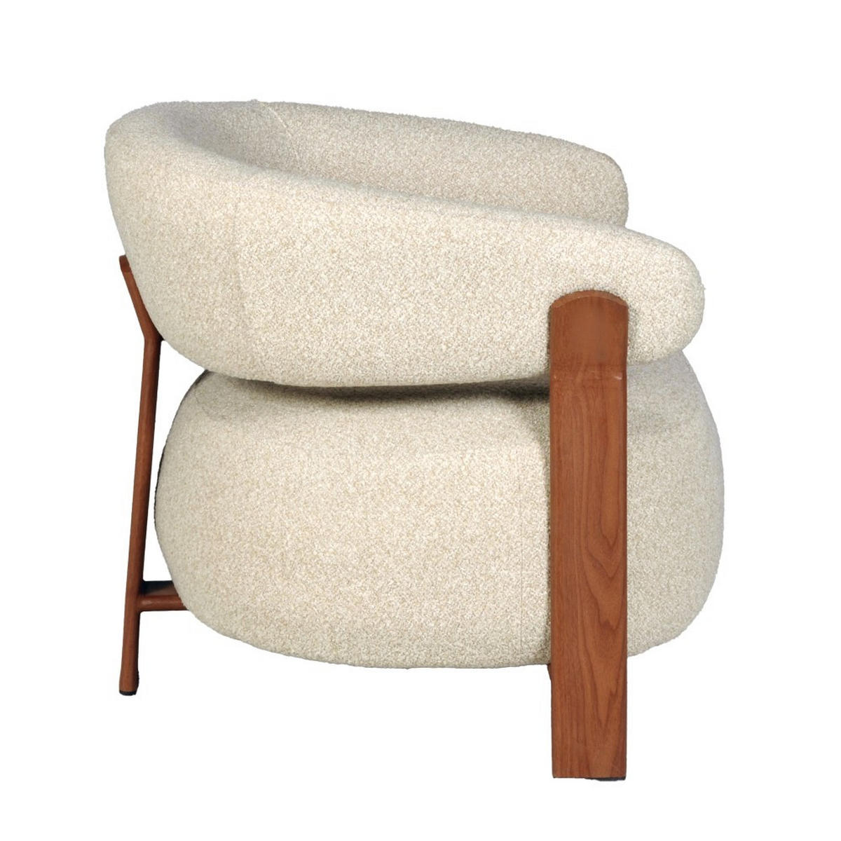 LOUNGE-SESSEL BYRON, Beige - Beige, Textil (72/68/77cm) - Weber Industries