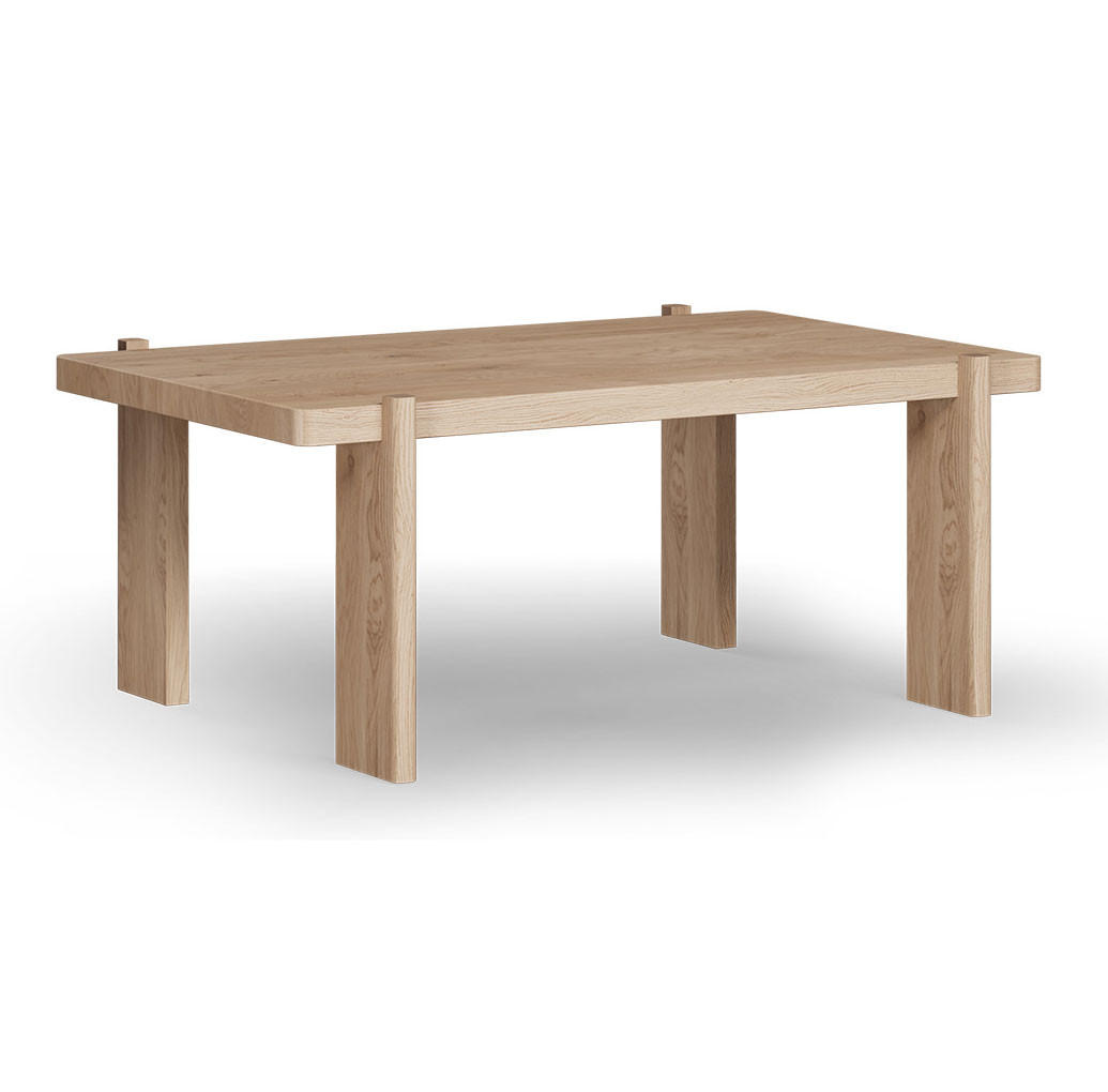 Feldmann-Wohnen Couchtisch Eiche Bianco 120x41.5x63 cm