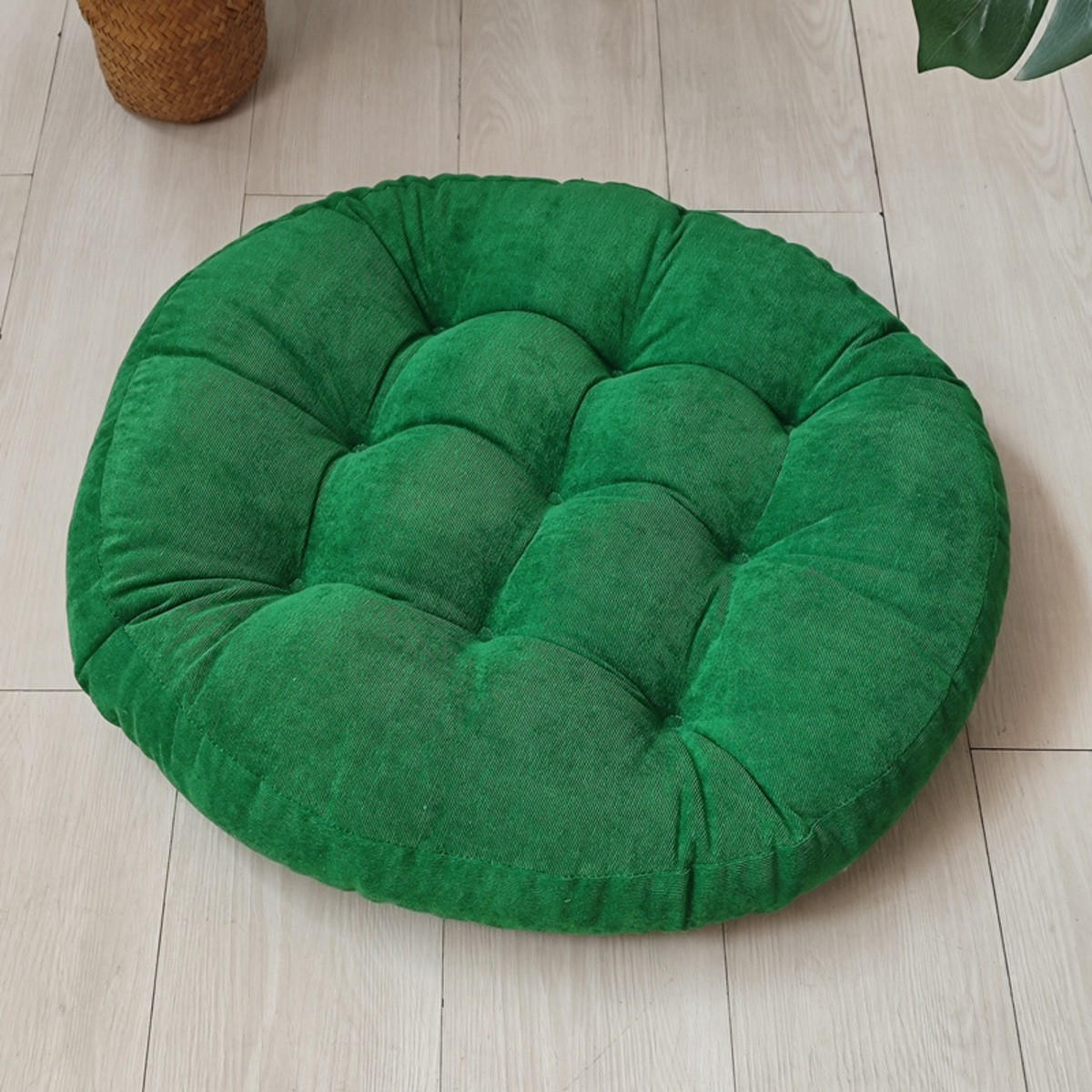 GARTENHOCKERAUFLAGE 55/55 cm - Grün, Textil (55/55cm) - Authentics