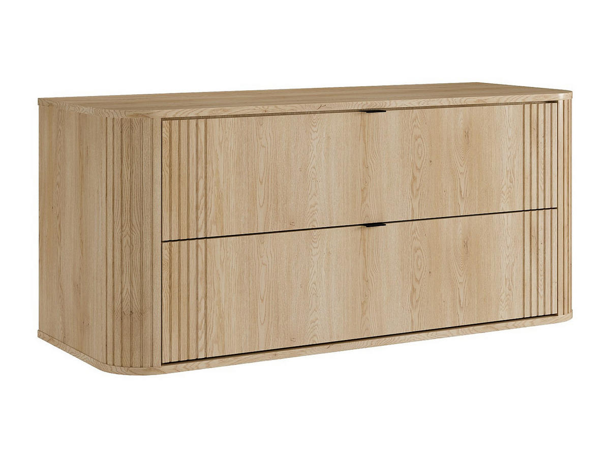 WASCHBECKENUNTERSCHRANK - 120 cm x 46 cm - holz - naturfarben hell Filor - Naturfarben, Holz (120/57/46cm) - Vente-Unique