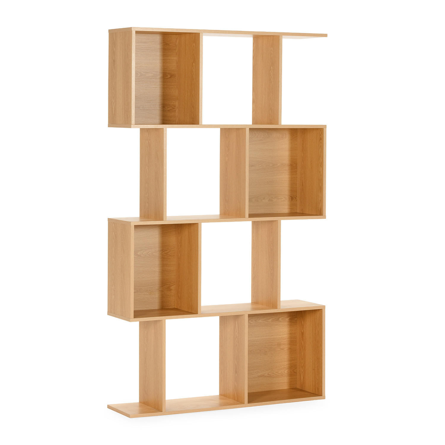 REGAL Nagato 8 fächern Eichenfarbe - Honigeiche, Holzwerkstoff (98/168/25cm) - VS Venta-stock