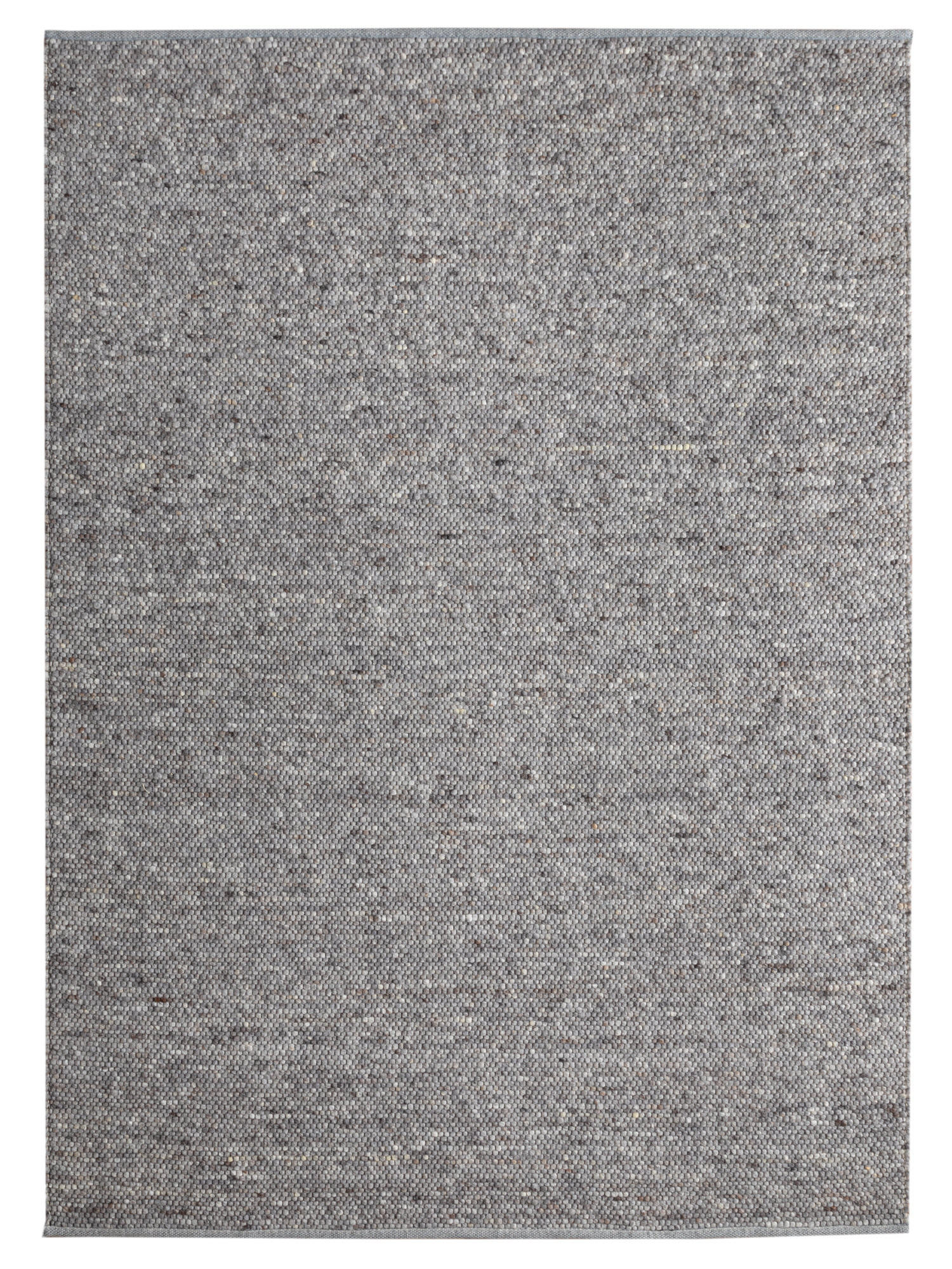 HANDWEBTEPPICH 200/200 cm Benin - Grau, Naturmaterialien (200/240cm) - Steffensmeier