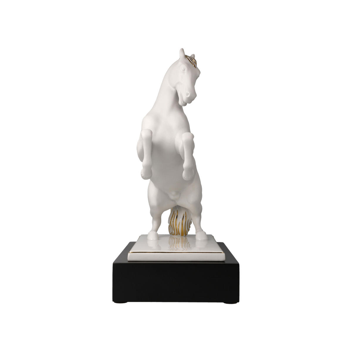DEKOOBJEKT Studio 8 - Magnifique, Biskuit-Porzellan, Weiß-Gold, 31 cm - Weiß, Keramik (14/31/25cm) - Goebel