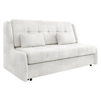 SCHLAFSOFA Viva Elite IV - Creme/Schwarz, Holz/Metall (166/85/98cm) - MIRJAN24