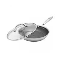 PFANNE Silber 48/28/5.5 cm 67599 - Silberfarben, Metall (28cm) - Brunbeste