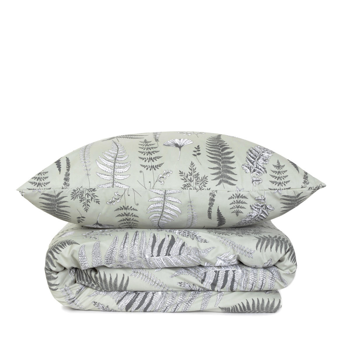 BETTWÄSCHE Milie Mikrofaser 160/200 cm - Grün, Textil (160/200cm) - Homla