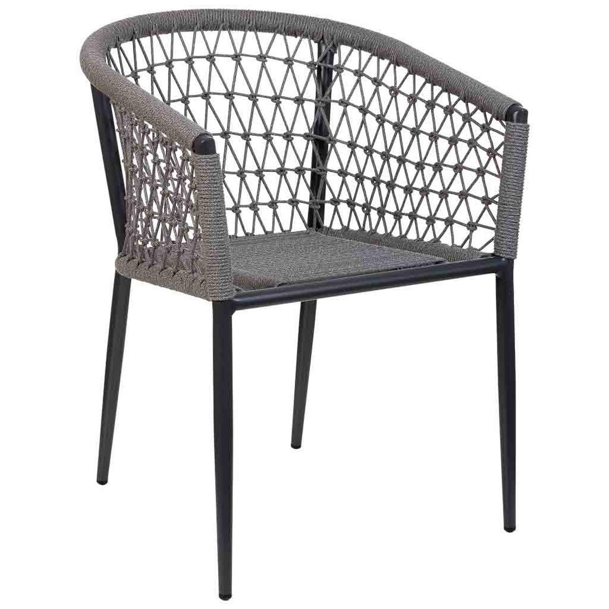 STUHL, grau, 57x62x79cm - Grau, Naturmaterialien (57/79/62cm) - Wanderlust