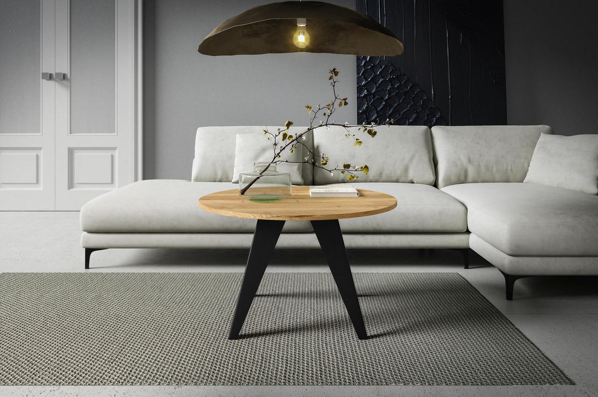 COUCHTISCH FARE Beige 75x75x50 cm - Beige, Holzwerkstoff (75/75/50cm) - FURNLUX