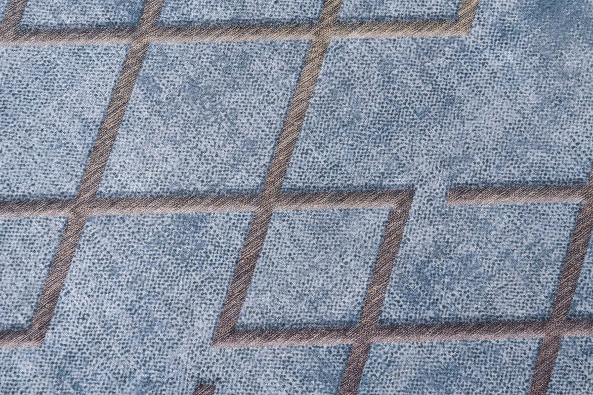 TEPPICH TOSCANA Hellgrau 120/170 cm - Hellgrau, Textil (120/170cm) - Tapiso