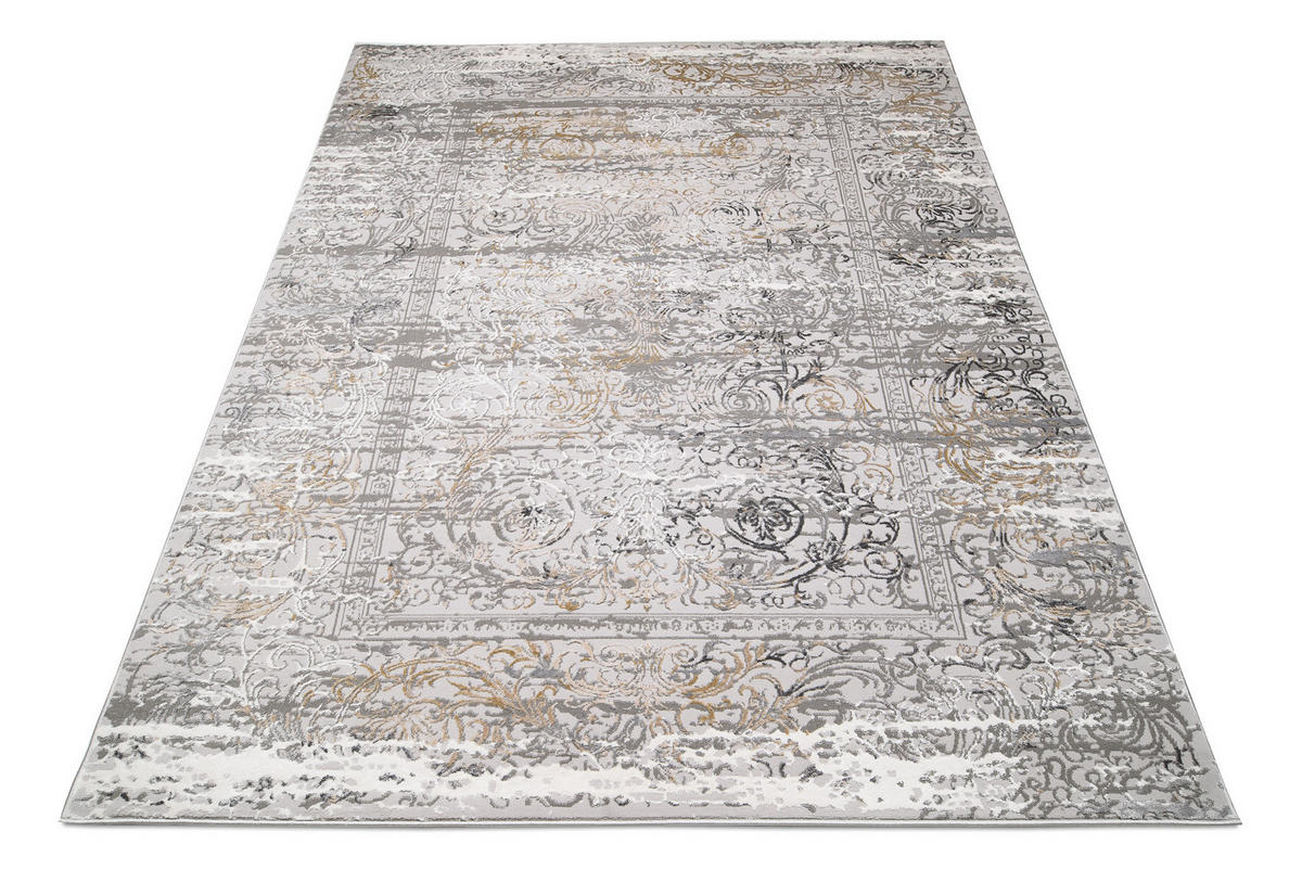 TEPPICH HERA Grau 80/150 cm - Grau, Textil (80/150cm) - Tapiso