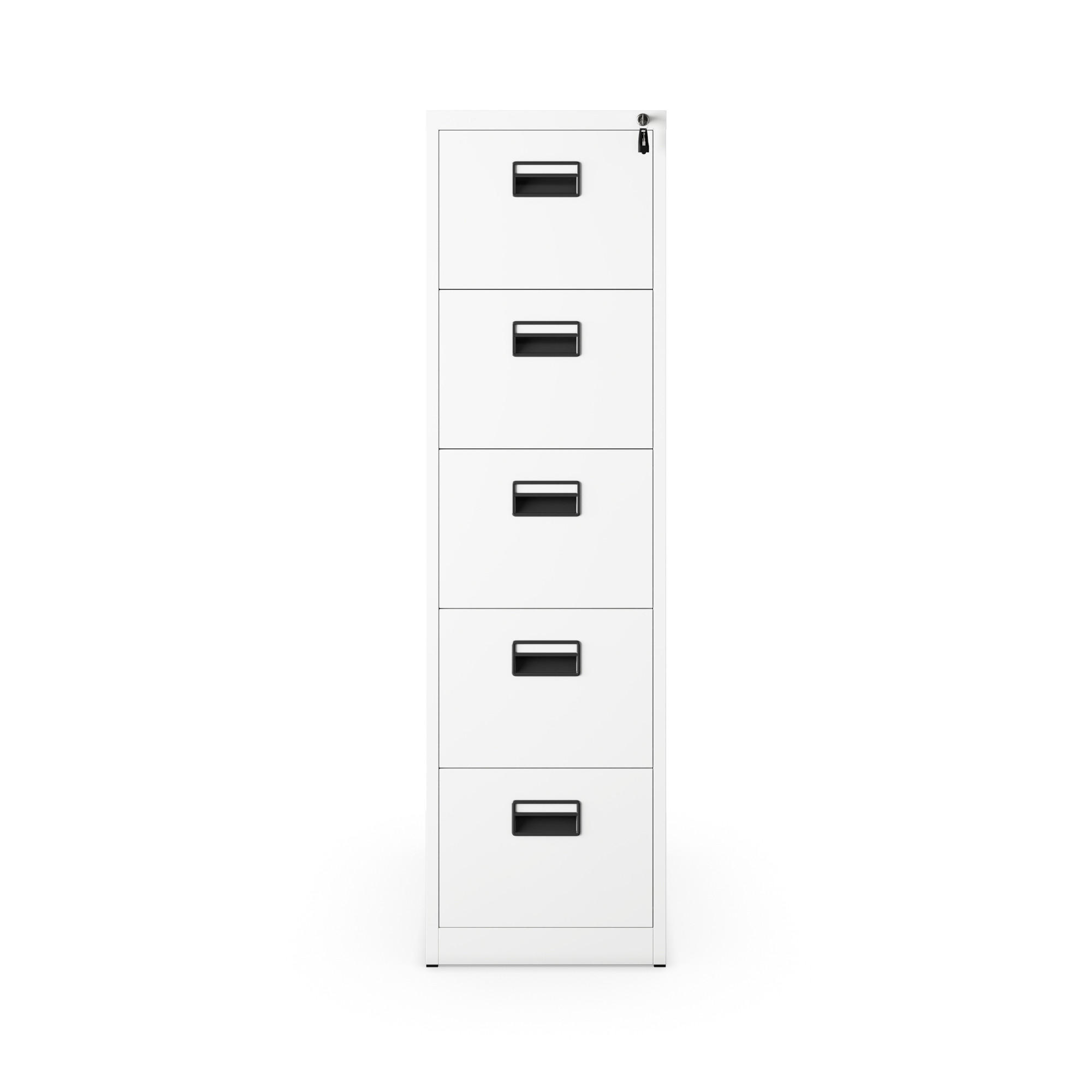 AKTENSCHRANK aus Metall SARA V5 460 x 1625,5 x 600 mm - Weiß, Metall (46/163/60cm) - Jan Nowak