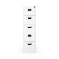AKTENSCHRANK aus Metall SARA V5 460 x 1625,5 x 600 mm - Weiß, Metall (46/163/60cm) - Jan Nowak