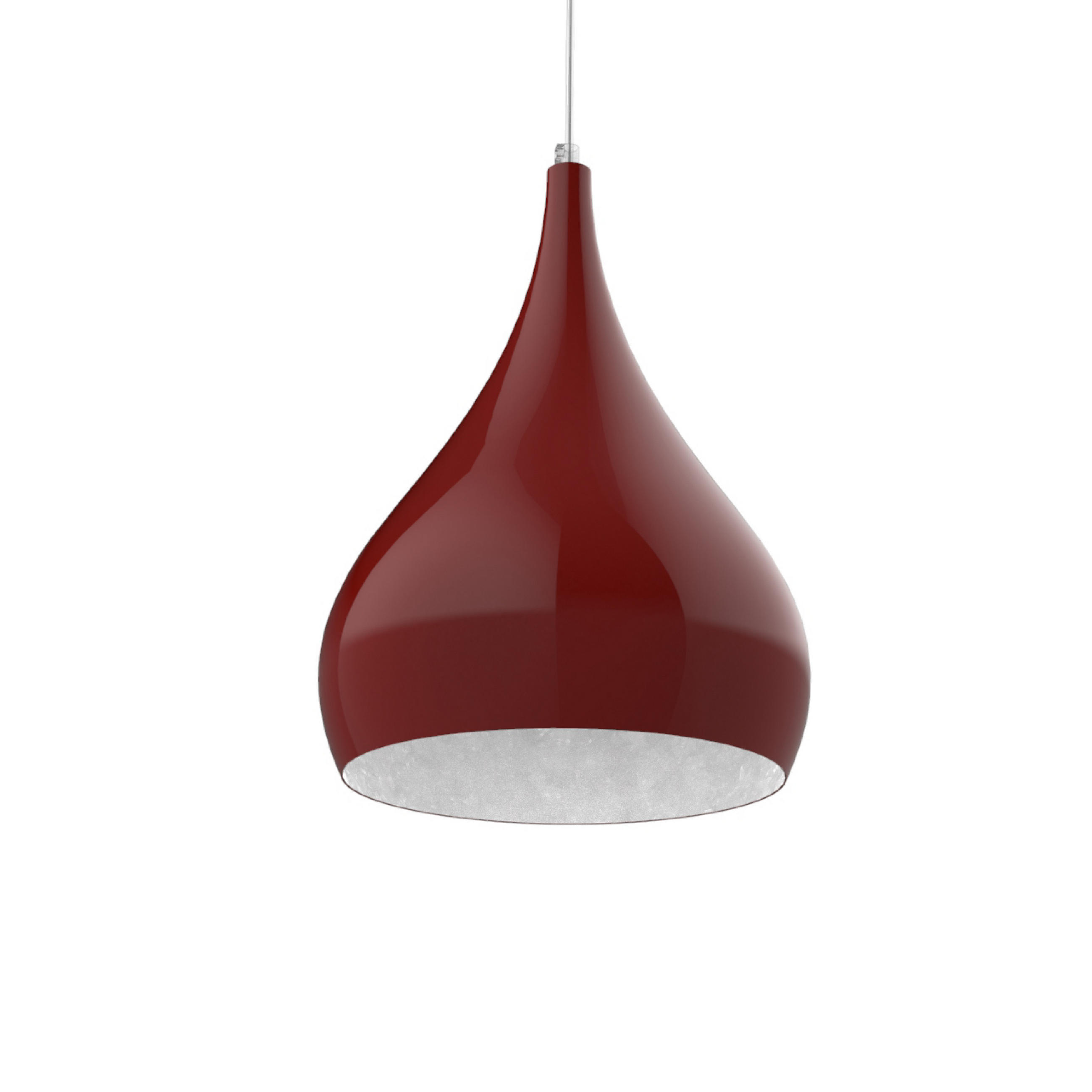 Lumicom Hängeleuchte Rot 25x120x25 cm