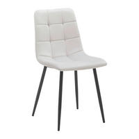 STUHL Ria Hellgrau Samt Gepolstert - Hellgrau, Holz (43.5/87/54cm) - Bessagi Home