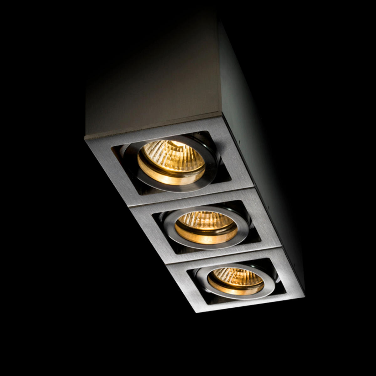 LEUCHTE BERIT III Aluminium - Silberfarben, Metall (30/30/20cm) - Rendl