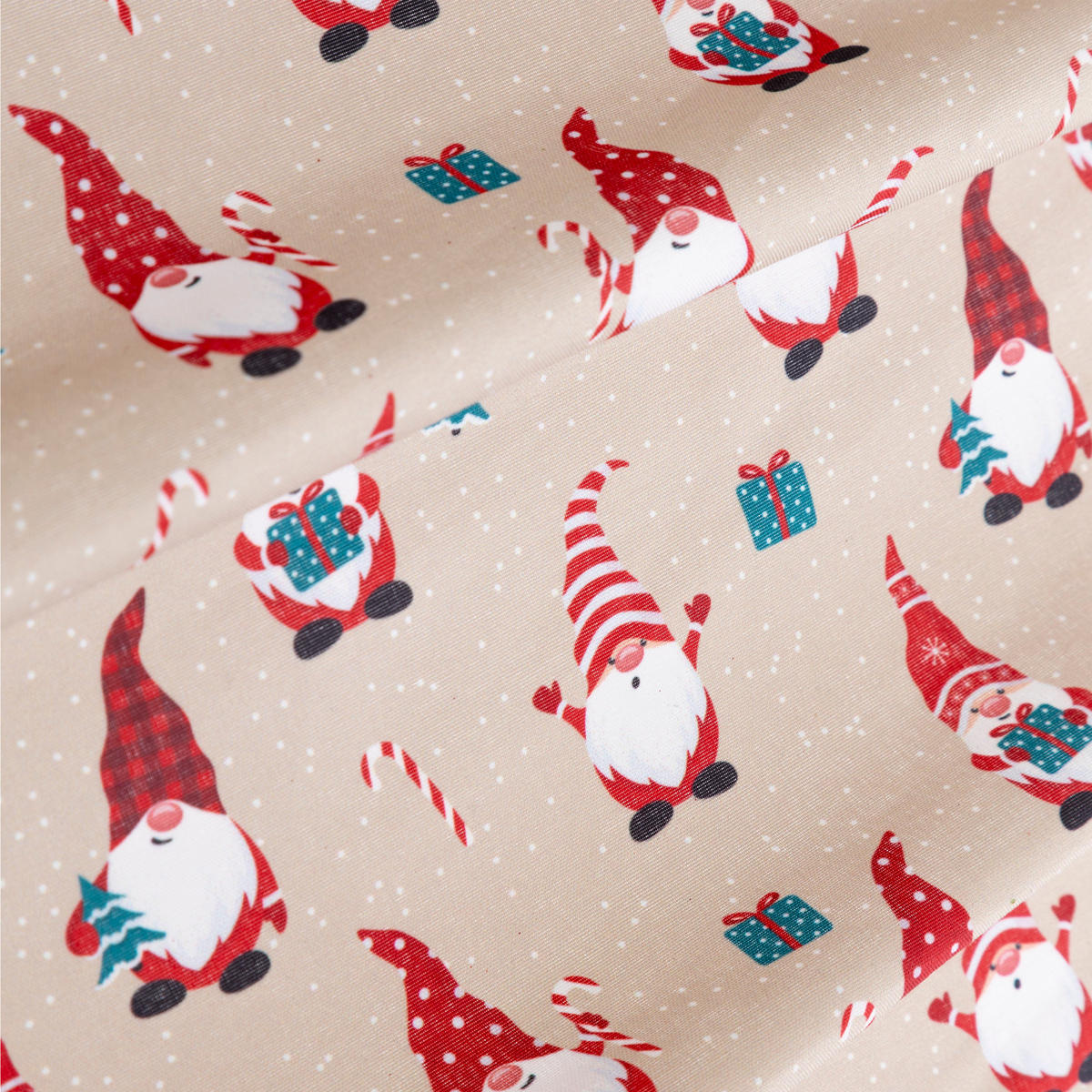 TISCHLÄUFER Weihnachtswichtel 28/300 cm - Multicolor, Textil (300cm) - Atmosphera Createur d´interieur