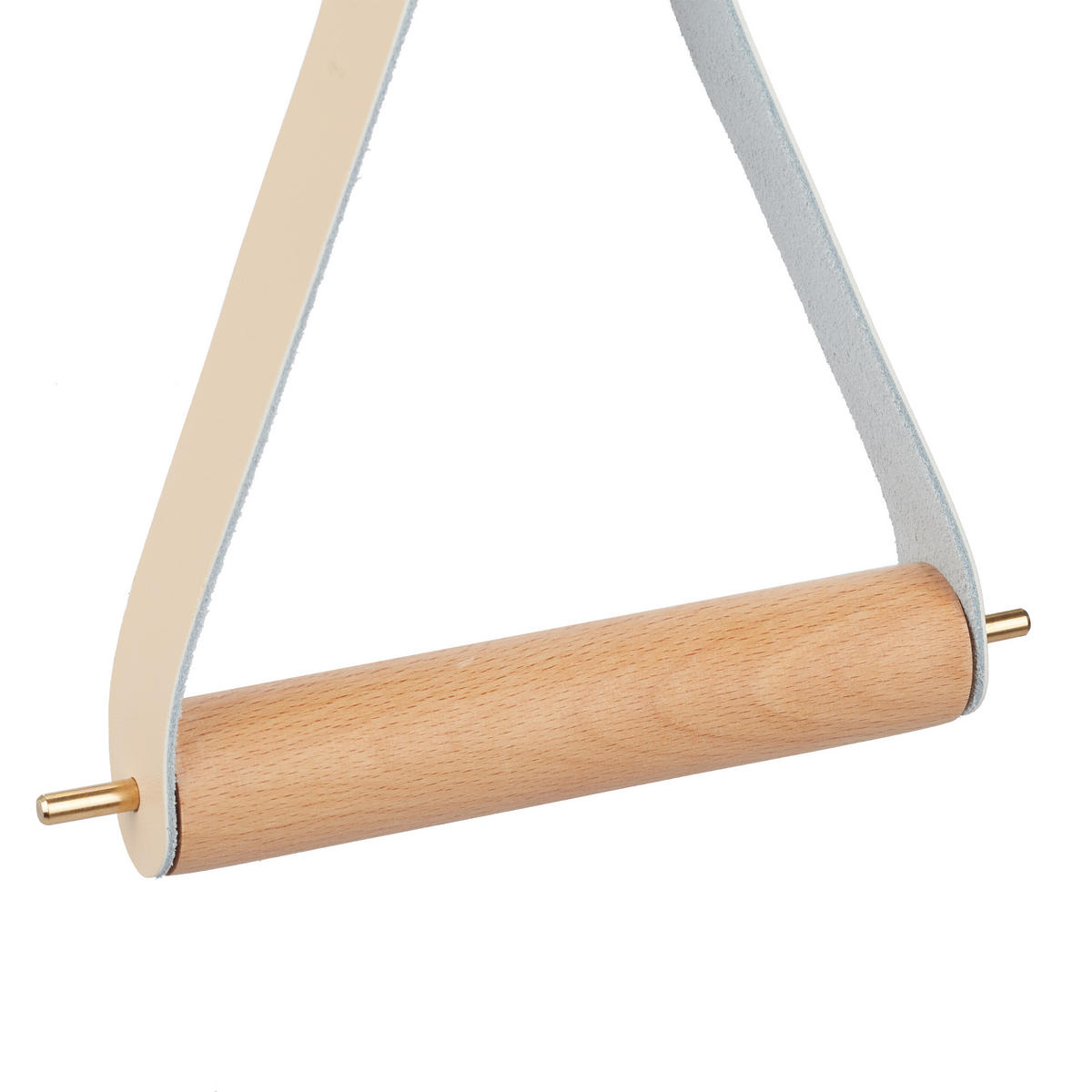 TOILETTENPAPIERHALTER - Hellbraun, Holz/Kunststoff (18/18/8cm) - Relaxdays