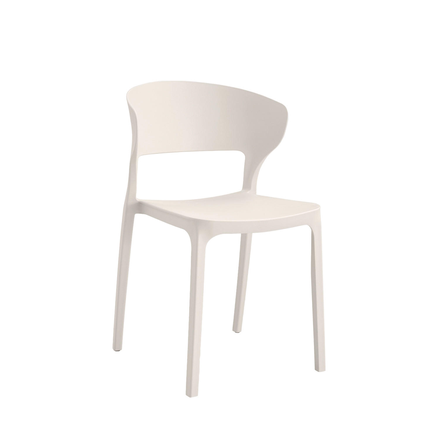 STUHL FÜR DRAUSSEN Serin Beige 48 cm x 76 cm - Beige, Kunststoff (48/76/52cm)