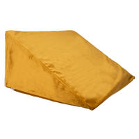 KEILKISSENHÜLLE Samt&Sonders curry-senf 62/49/30 cm - Currygelb, Textil (49/62cm) - beties Heimtextil