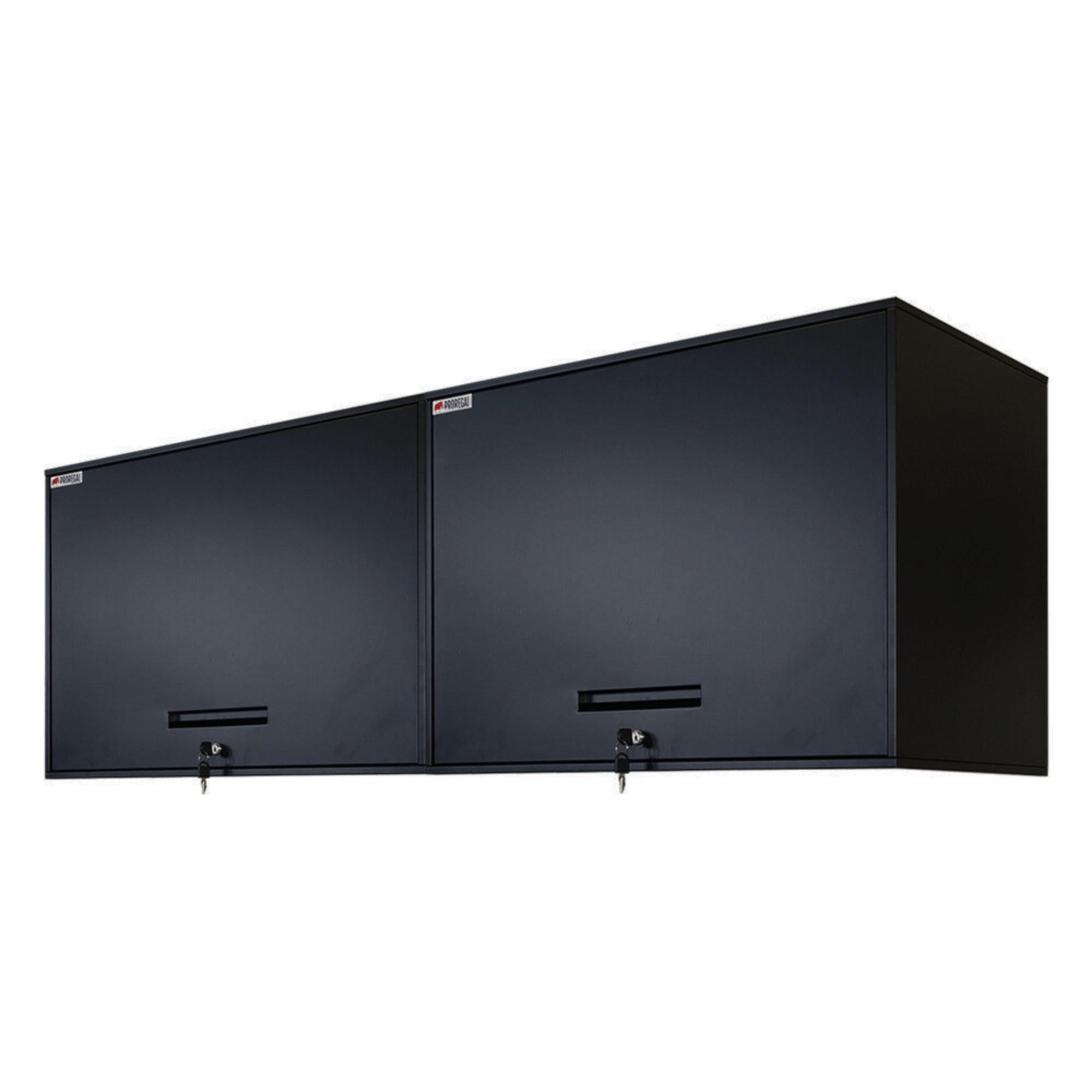 Proregal Werkzeugschrank Schwarz 160x55x40 cm