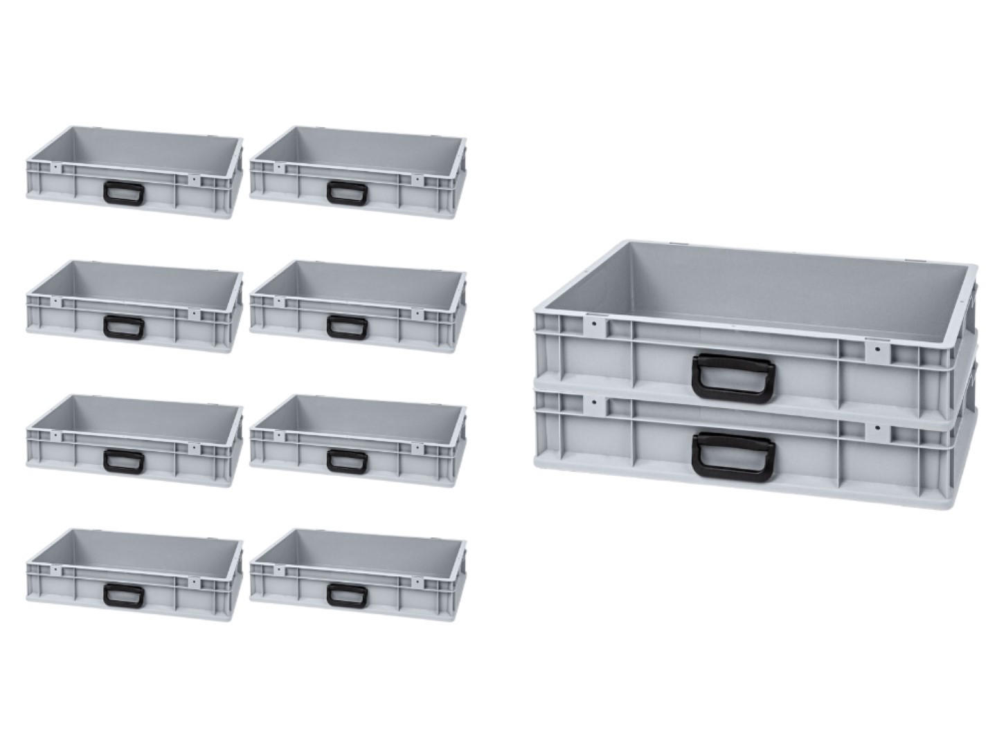 EUROBOX Nextgen Portable Uno 12x40x60cm 23 Liter - Grau, Kunststoff (40/12/60cm) - PROREGAL