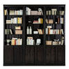 BÜCHERWAND - Kiefer massiv, Typ C - Braun, Holz (222/223/37cm) - home24