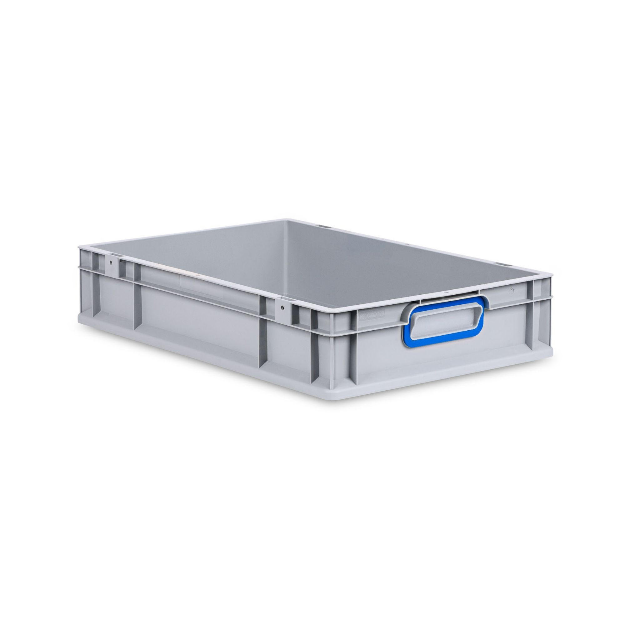 EUROBOX Nextgen Color 12x40x60cm 23 Liter Griffe Blau Geschlossen - Blau, Kunststoff (40/12/60cm) - PROREGAL