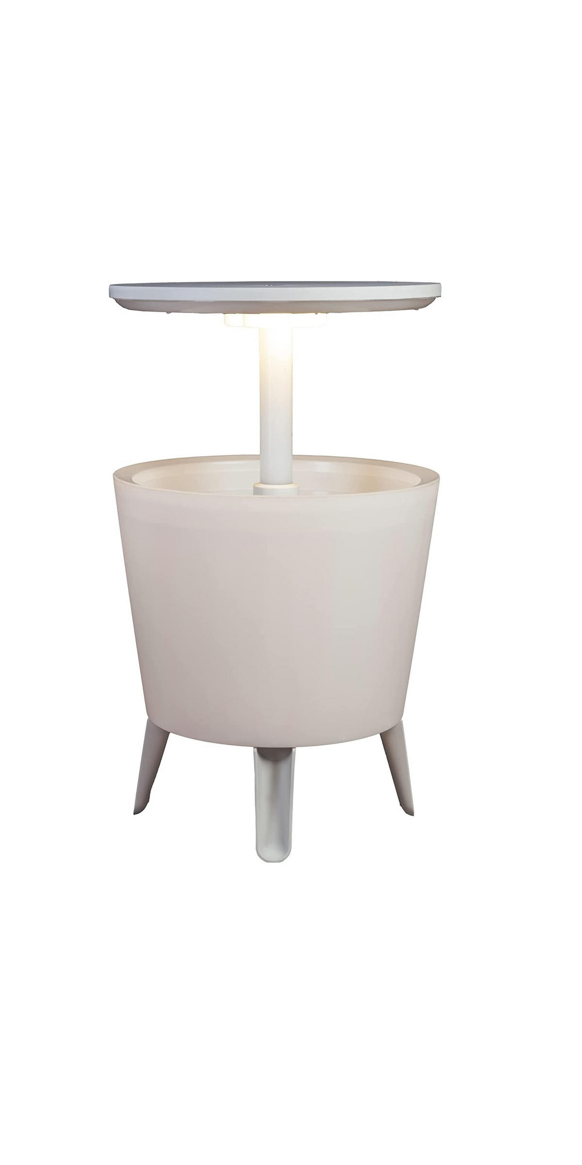 ILLUMINATED Cool Bar - Weiß, Kunststoff (49.5/49.5/84.5cm) - Keter