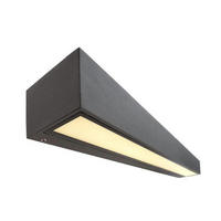 WAND- & DECKENLEUCHTE Linear I - Dunkelgrau, Metall (50/6/6cm) - click-licht