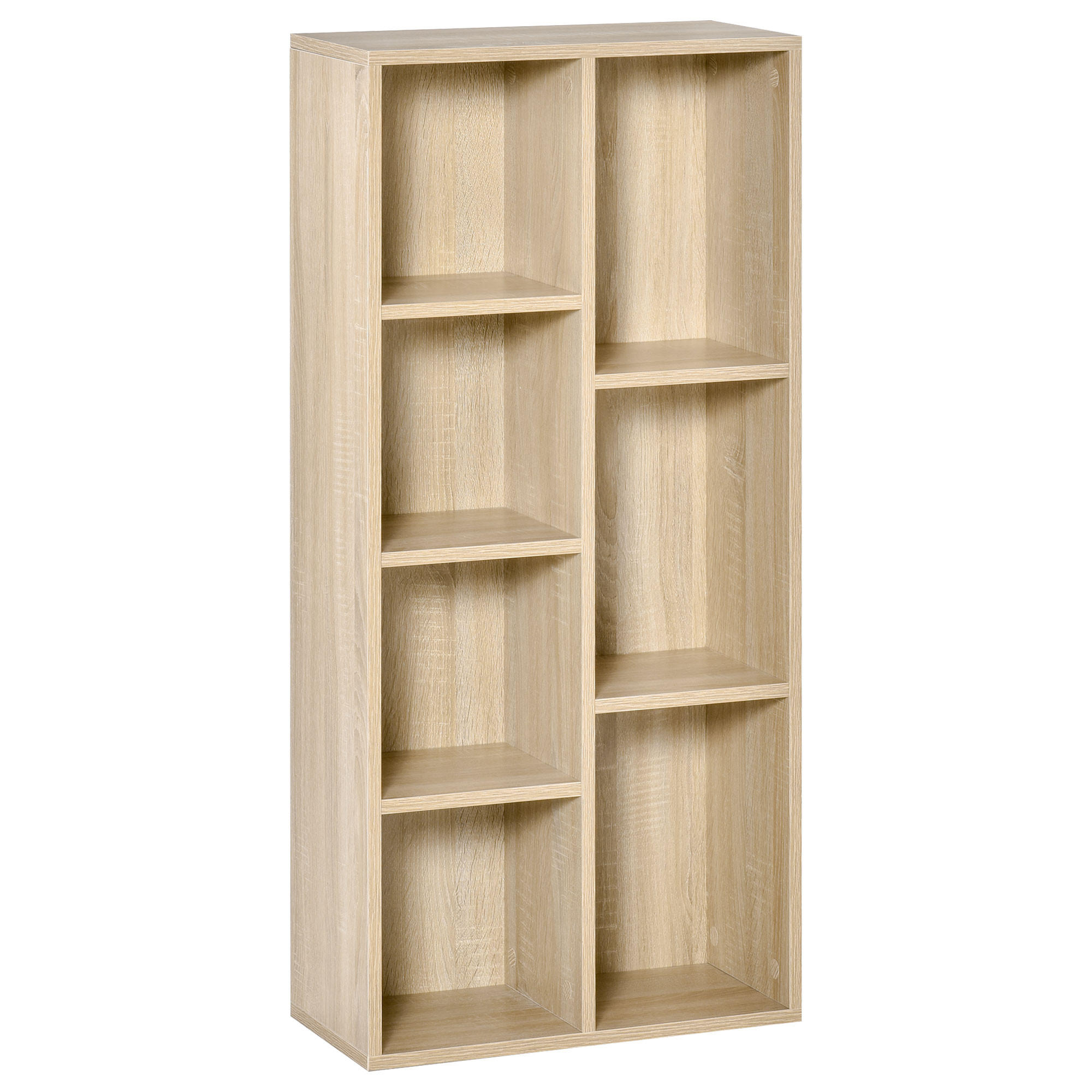 REGAL DE-15513 7 Würfel, 50/24/106 cm Naturholz - Naturfarben, Holzwerkstoff (50/106/24cm) - ComfortXL