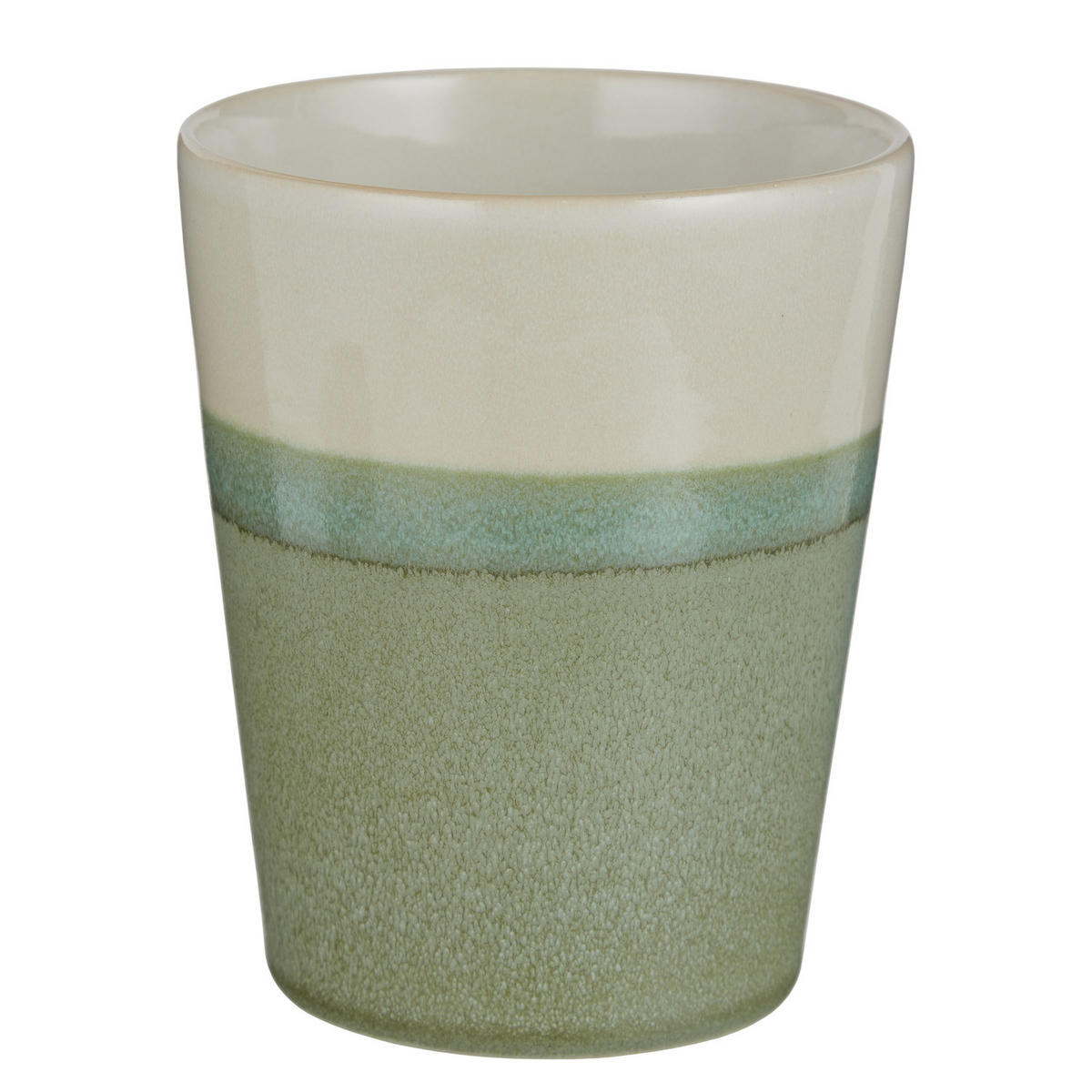 LATTE MACCHIATO GLAS (6er-Set) Artisan 320 ml - Grün, Keramik (0.32L) - Butlers