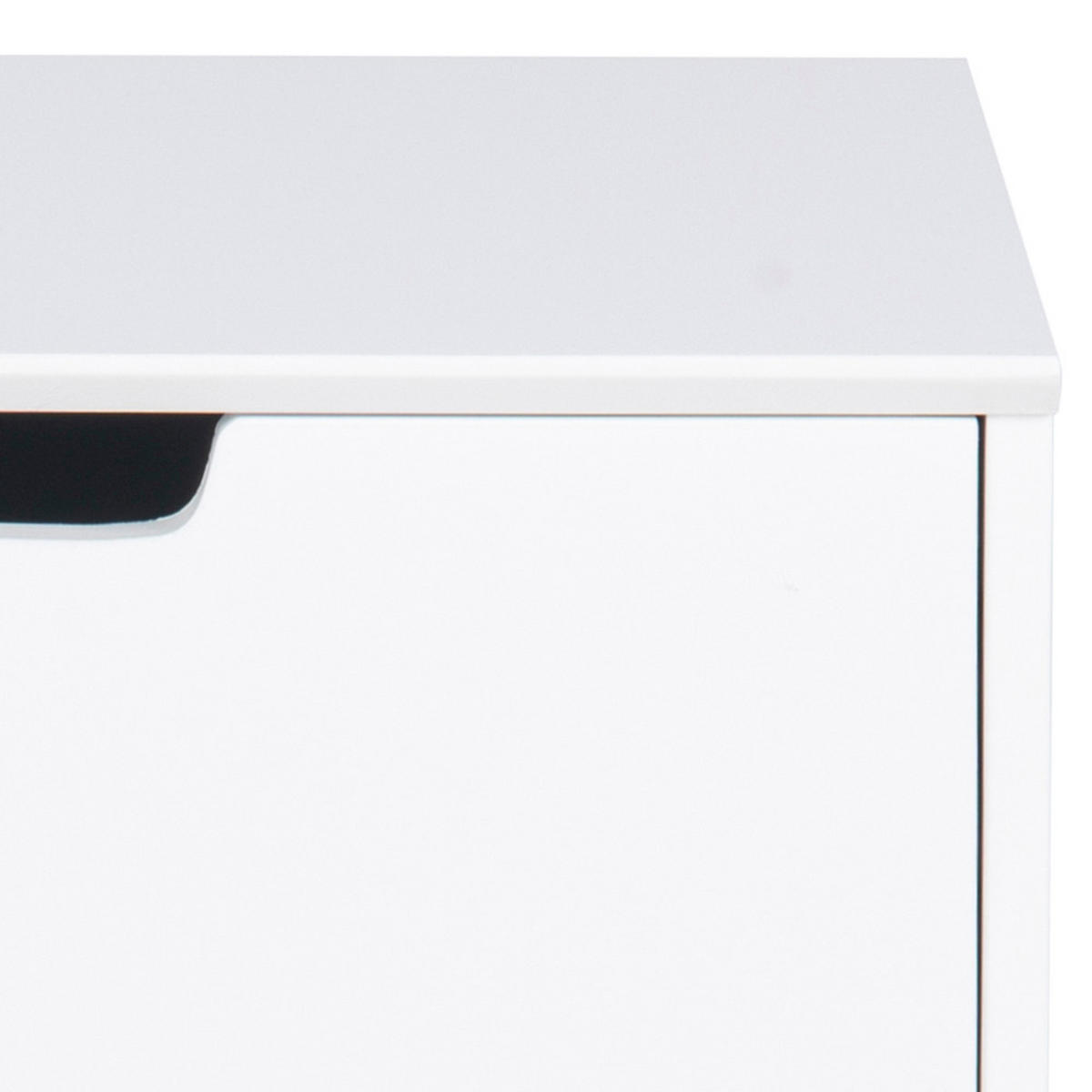 NACHTSCHRANK Weiß - Weiß, Holzwerkstoff (40/62/30cm) - ebuy24