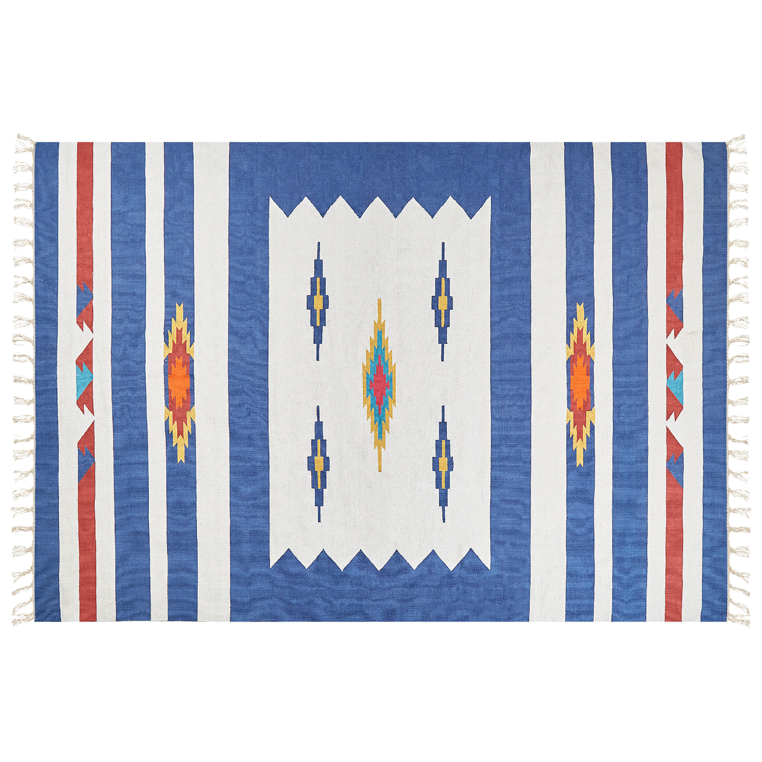 KELIM-TEPPICH Varser 300/200 cm - Multicolor, Textil (200/300cm) - Beliani