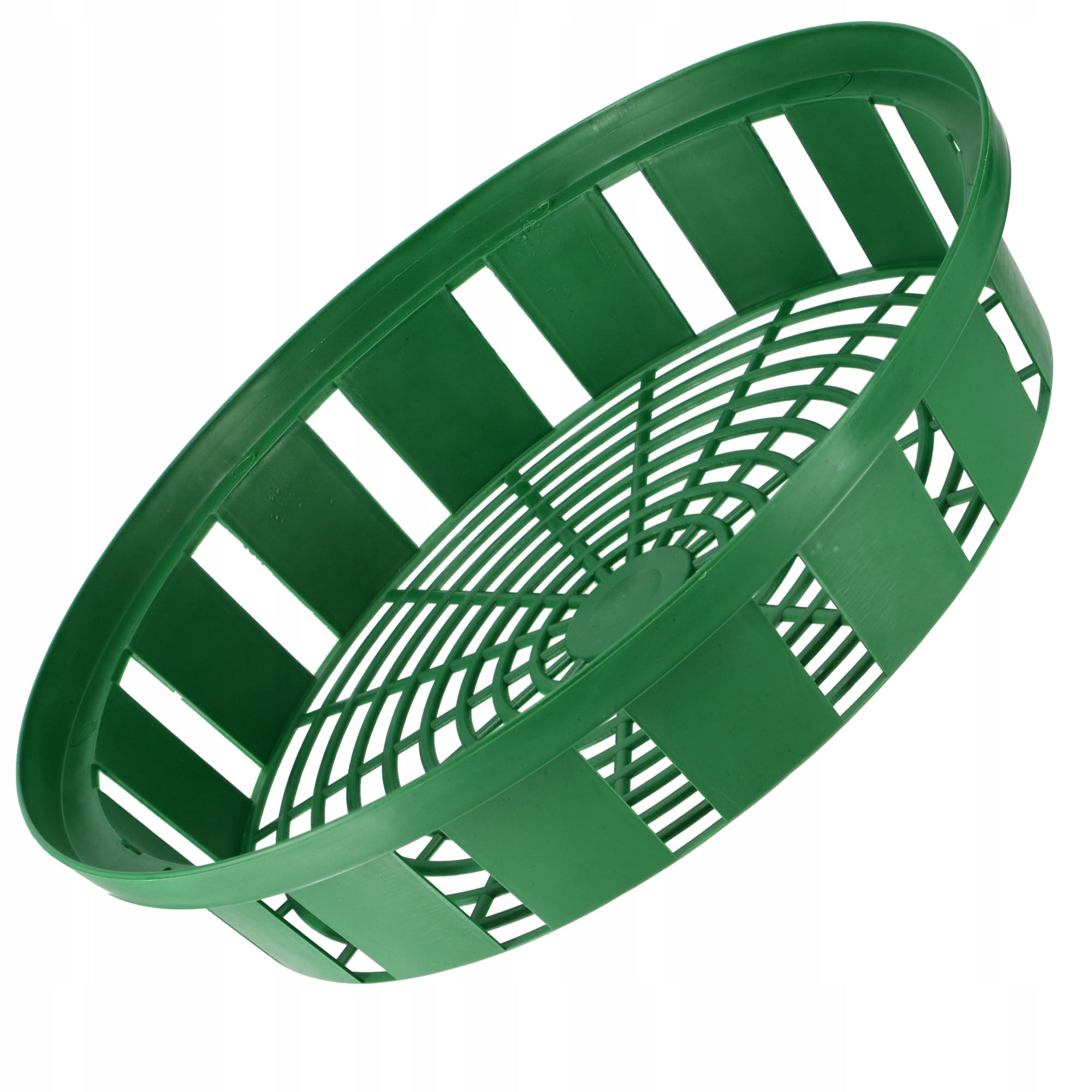 BLUMENZWIEBELKORB 30 cm, grün - Grün, Kunststoff - KADAX