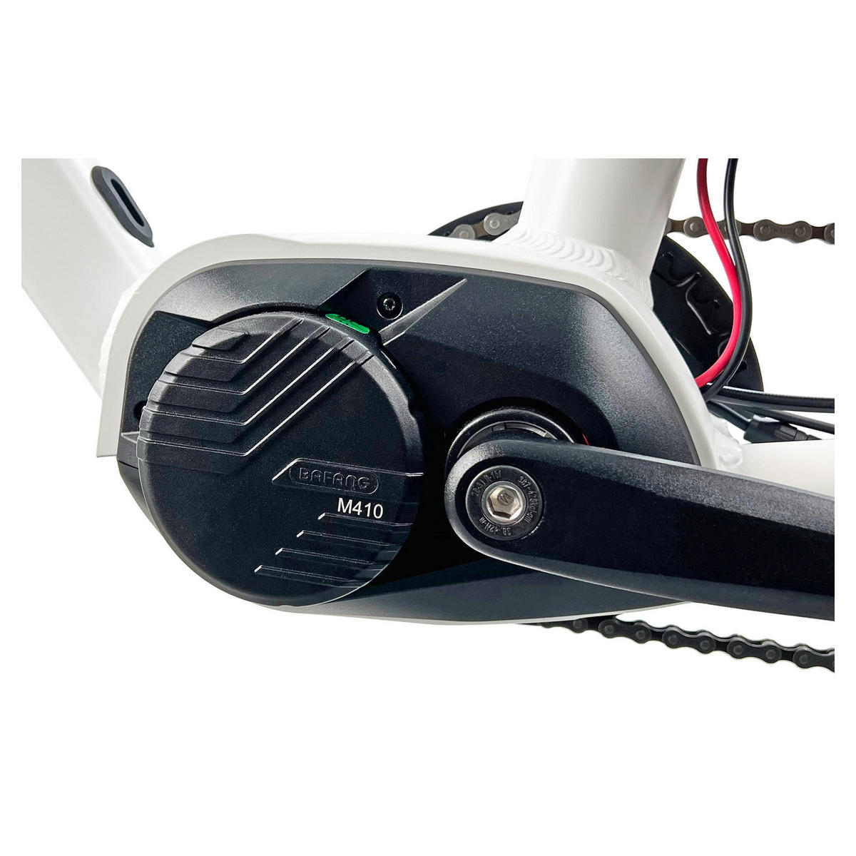 CARGO E-BIKE 24" CARGADO - Weiß, Metall (125cm) - LLOBE