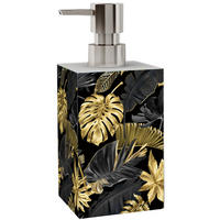 SEIFENSPENDER Golden Leaves - Goldfarben, Kunststoff (7/15/7cm) - Sanilo