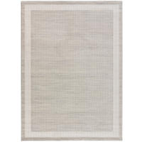 WEBTEPPICH Creme Hl-Border 200/300 cm - Creme, Naturmaterialien/Textil (200/300cm) - Atticgo