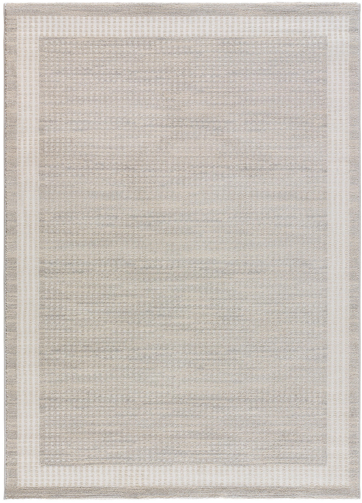 WEBTEPPICH Creme Hl-Border 200/300 cm - Creme, Naturmaterialien/Textil (200/300cm) - Atticgo