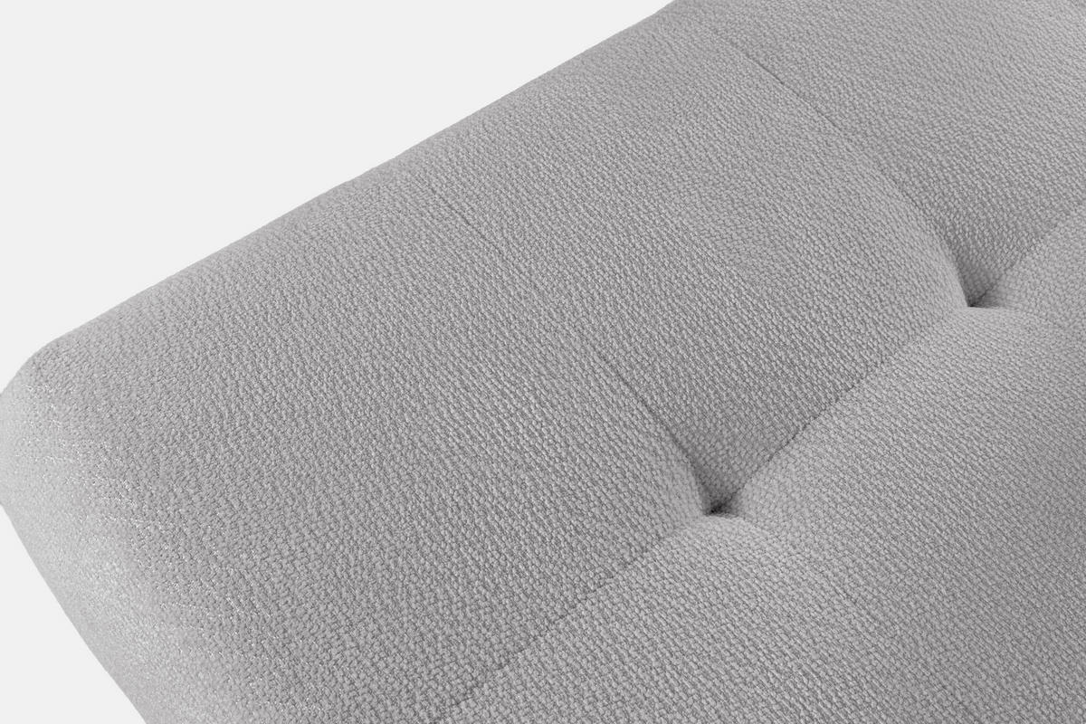 SITZHOCKER ALIGRA, Hellgrau - Hellgrau, Holz/Holzwerkstoff (144/44/95cm) - KONSIMO®