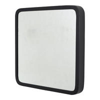 WANDSPIEGEL Rico Schwarz - Schwarz, Metall (42/42/5cm) - LOFT42