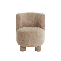 SESSEL Kamova Braun 65/65/78 cm - Beige, Holz (65/78/65cm) - Light & Living