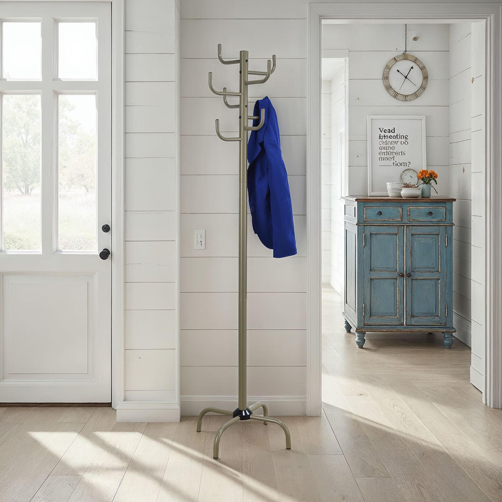 KLEIDERSTÄNDER KAKTUS - Champagner, Metall (49/177/49cm) - IDIMEX