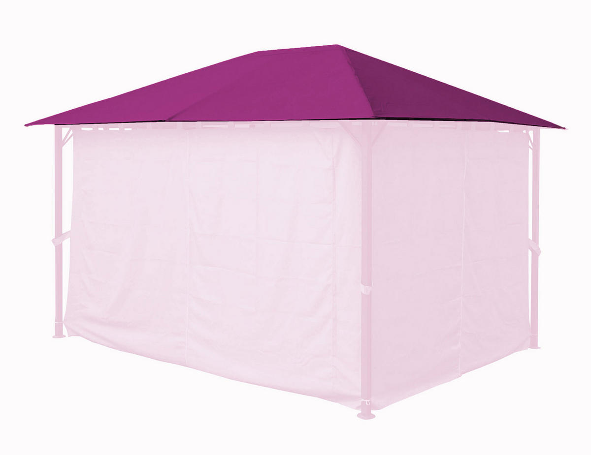 ERSATZDACH Antikpavillon 3x4m Sand - Bordeaux, Textil (297/1/397cm) - QUICK STAR