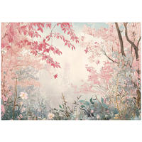 FOTOTAPETE Kinderzimmer Wald Natur Vlies Tapete 350x250 - Multicolor, Papier (350/250cm) - Wallarena