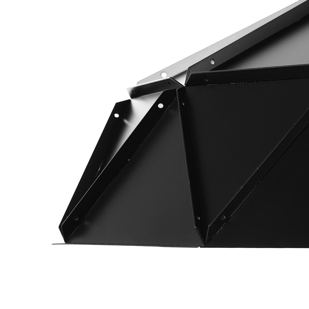 HÄNGELEUCHTE Senia 45/45/120 cm - Schwarz, Metall (45/45/120cm) - Beliani