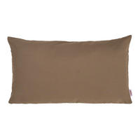 KISSENHÜLLE Wunschton deep-taupe 30/50 cm - Braun, Textil (30/50cm) - beties Heimtextil